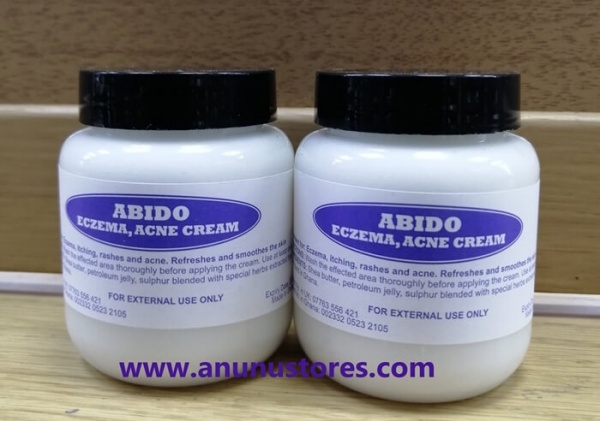 Abido Eczema, Acne Cream - 2 Jars